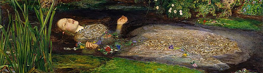 John Everett Millais, «Oφηλία» (λεπτομέρεια), Γκαλερί Τate, Λονδίνο.jpg