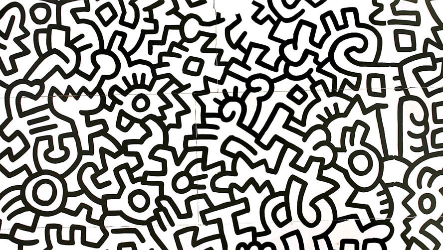 Δια χειρός Keith Haring