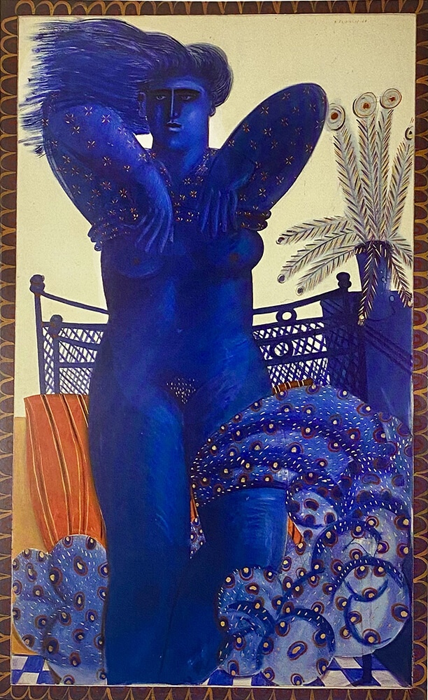 Αλέκος Φασιανός, «Η Νύχτα γδύνεται», 1980 ελαιογραφία