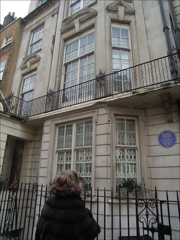 Το σπίτι του Σεφέρη στο Λονδίνο 