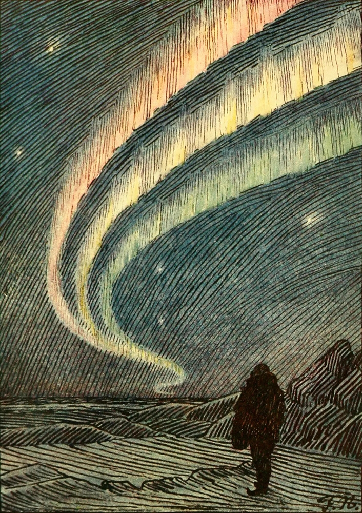 Aurora borealis, 1911