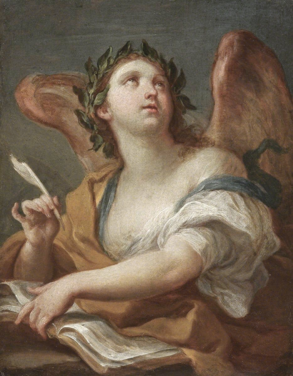 Sebastiano Conca (1680-1764): «Αλληγορία της Ποίησης». Εθνικό Μουσείο Βαρσοβίας