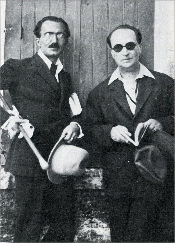 Καζαντζάκης και Σικελιανός (1921)
