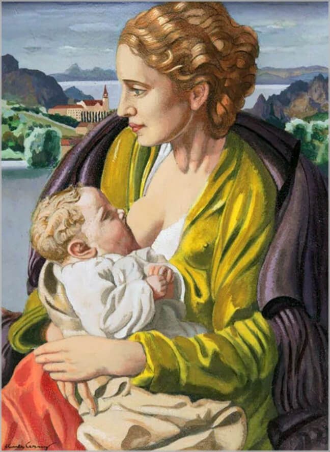 Charles Cerny (1892-1965): «Μητρότητα»