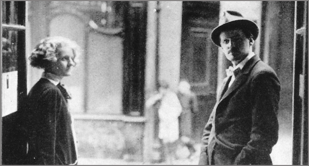 Η εκδότρια Sylvia Beach και ο James Joyce