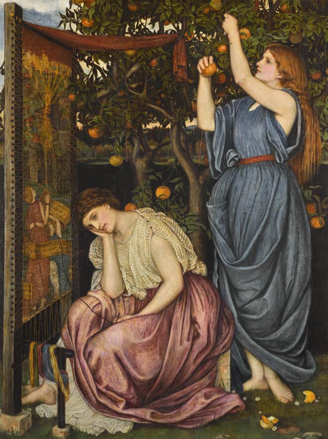 John Roddem Spencer-Stanhope «Πηνελόπη» 1864 (107 × 81 εκ.)
