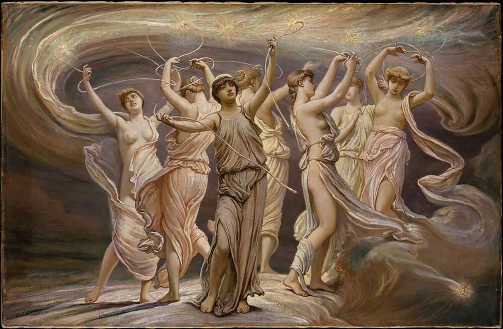 Elihu Vedder: «Οι Πλειάδες», 1885. MET