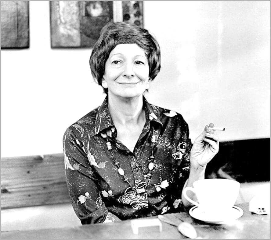 Η Βισουάβα Σιμπόρσκα, 1980 (φωτ. Wojciech Plewinski / Forum)