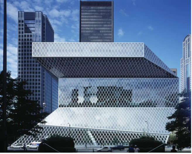 Κεντρική Βιβλιοθήκη του Σιάτλ, Rem Koolhaas, 1999-2004