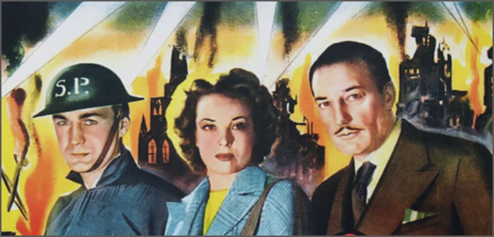 •	Από την αφίσα της ταινίας «Counter-espionage» (1941), του Edward Dmytryk