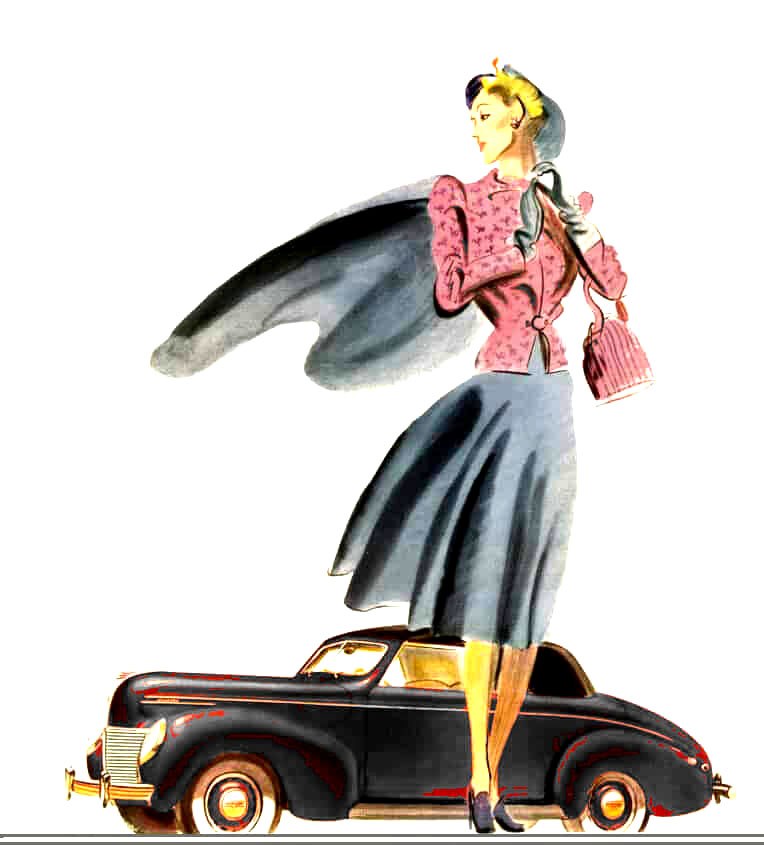 Mercury 8 (1939) / Διαφήμιση αυτοκινήτου