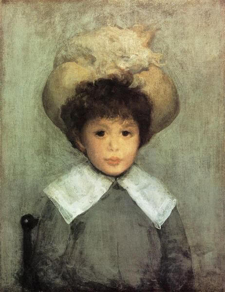 Γουίστλερ, «Arrangement in Grey: Portrait of Master Stephen Manuel»
