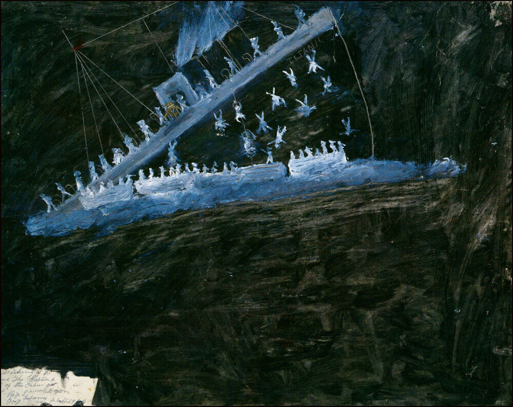 James Dixon, «To ναυάγιο του Τιτανικού» (1970)