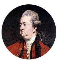 Sir Joshua Reynolds: πορτρέτο του Edward Gibbon (λάδι σε καμβά)