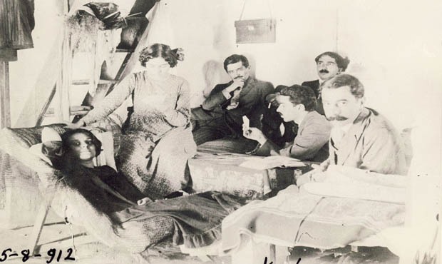 Κράσι Κρήτης 1912. Βάρναλης, Καζαντζάκης, Αλεξίου, Γαλάτεια κ.ά.